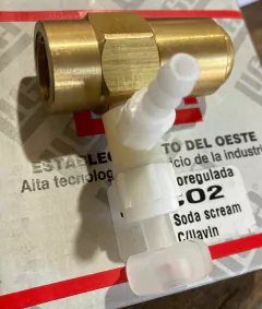 Valvula autorregulada para tubos celestes de sodastream - comprar online