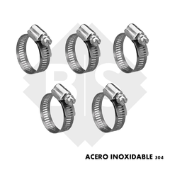 Abrazaderas para espigas 3/8 acero 304 - comprar online