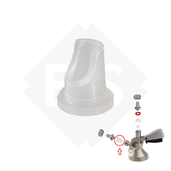 Anti retorno para conector CO2