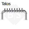 ARCO DE ACERO TALOS PARA 8 CANILLAS CON RECIRCULADO