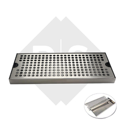 Bandeja acero 50 x 18 x 1,5 cm.