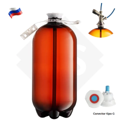 Barril PET de 30 litros con manija - BREWERY SUPPLIES