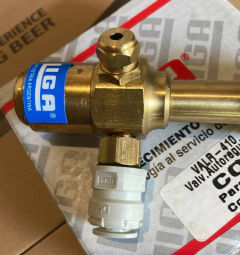 Válvula autorregulada 1 BAR para 21.8 acople - BREWERY SUPPLIES