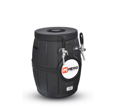 CHOPERA A HIELO BARRIL 23 L MEMO NEGRO - BREWERY SUPPLIES