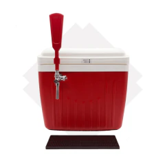 Chopera hielo 1 Línea con tap handle y beermat - comprar online