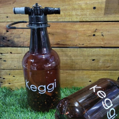 Barril pet 2 litros ball lock horizontal - comprar online