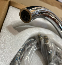 Grifo De Cocina Monocomando Con Llave Para Purificador 7605 Acero inoxidable - tienda online