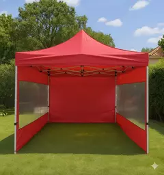 Gazebo 3 x 3 con paredes laterales - tienda online