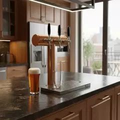 Kit para 3 líneas de cerveza con distribuidor en internet