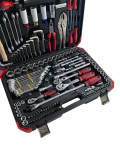 Set de herramientas Titanforce 142 piezas con valija rigida - BREWERY SUPPLIES
