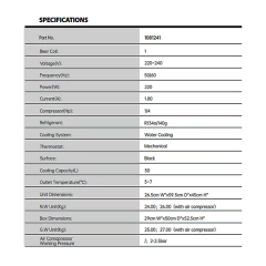 Chopera Electrica Talos 1 Canilla - BREWERY SUPPLIES