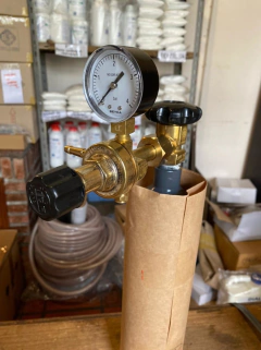 Regulador LIGA con 1 manometro para tubo 21,8 - comprar online