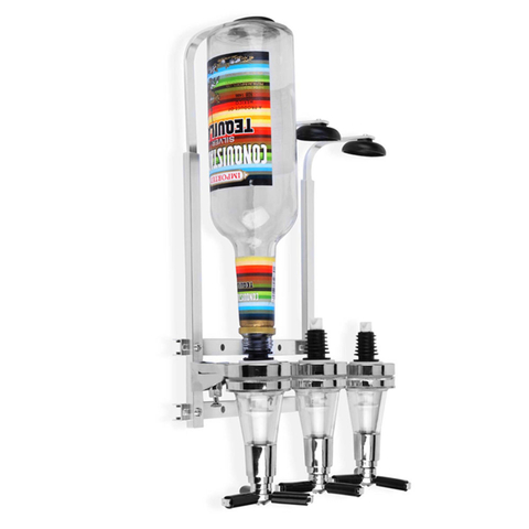 Dispenser De Bebidas Para 3 Botellas Bar Butler para pared - comprar online