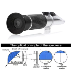 Refractómetro de Salinidad Para Acuarios