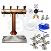 Kit para 4 líneas de cerveza sin tubo