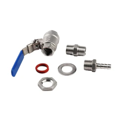 Válvula esférica acero 304 para olla rosca 1/2 - comprar online