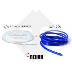 Imagen de KIT PARA 2 LÍNEAS DE CERVEZA PILÓN TORRE ACERO