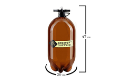 Barril pet 10 litros ball lock horizontal - comprar online