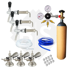 Kit para 3 líneas para cámara sin pilón