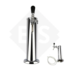 Kit 1 línea de cerveza pilón acero tubo 1k - comprar online
