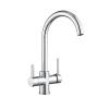 Grifo De Cocina Monocomando Con Llave Para Purificador 7605 Acero inoxidable