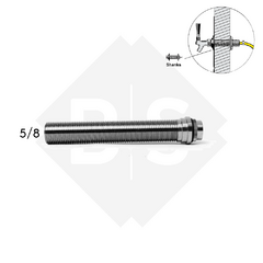 Shank Para Canilla Doble Acción 13 Cm.