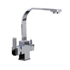 Grifo De Cocina Monocomando Con Llave Para Purificador 7607 Acero inoxidable