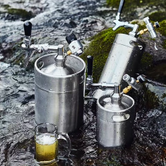 Mini Keg 5 litros con canilla doble acción en internet