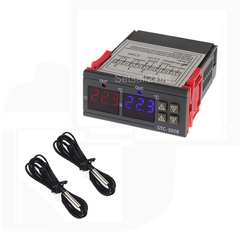STC 3008 Termostato digital doble - comprar online