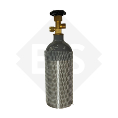 TUBO DE CO2 1KG ALUMINIO + NIPLE H 1/2 A 21.8 M en internet