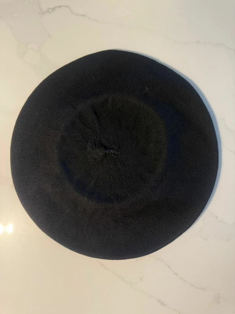 BOINA DE HILO NEGRA - comprar online