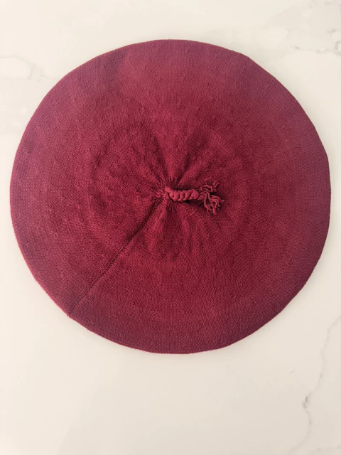 BOINA DE HILO BORDO 30 CM - comprar online