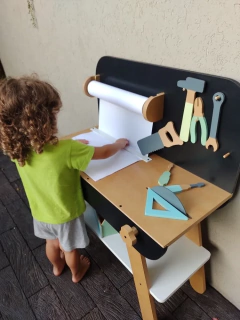Banco de Carpintero + Caja de Herramientas + Papel - TENTA Market