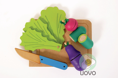 Set de Verduras - Madera