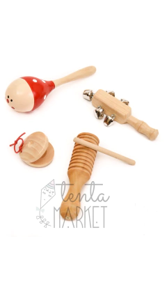 Kit Instrumentos Musicales - 4 Unidades