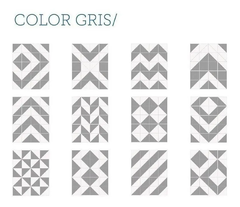 Imagen de Piso Encastrable Gris - Mediano