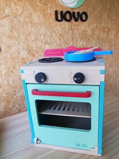 Cocina con Horno + Espátula, Sarten y Huevo Frito - TENTA Market