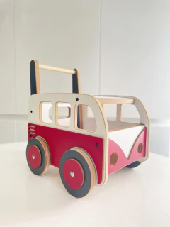Carrito de Arrastre - Combi Roja en internet