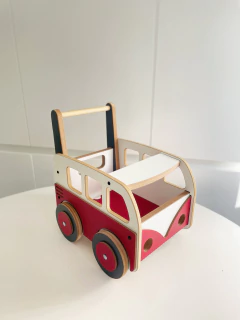 Carrito de Arrastre - Combi Roja - comprar online