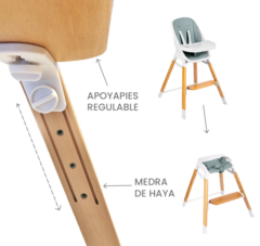 SILLA DE COMER 2 EN 1 - MINT
