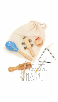 Kit Instrumentos Musicales - 6 Unidades