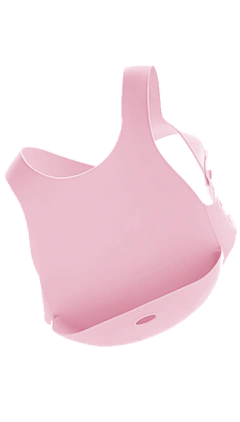 Babero de Silicona Flex Bib - Rosa - comprar online