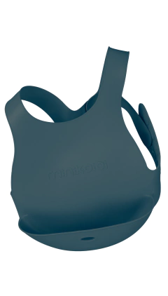 Babero de Silicona Flex Bib - Azul Petroleo - comprar online