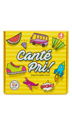 Juego De Mesa - Rapidez Visual ¡Canté Pri! - comprar online