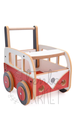 Carrito de Arrastre - Combi Roja - comprar online