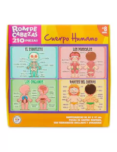 Rompecabezas Cuerpo Humano - 210 Piezas
