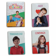 Juego De Cartas Con Libro De Actividades: Emociones en internet