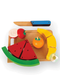 Set de Frutas - Madera