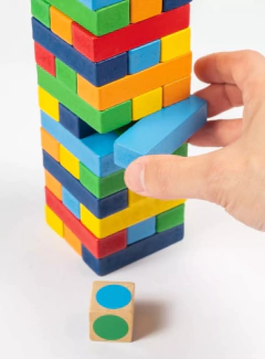 Imagen de Yenga Jenga de Madera - 54 Piezas