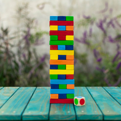 Yenga Jenga de Madera - 54 Piezas - tienda online